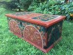 Painted dower chest rom the Cata(Brasov) area